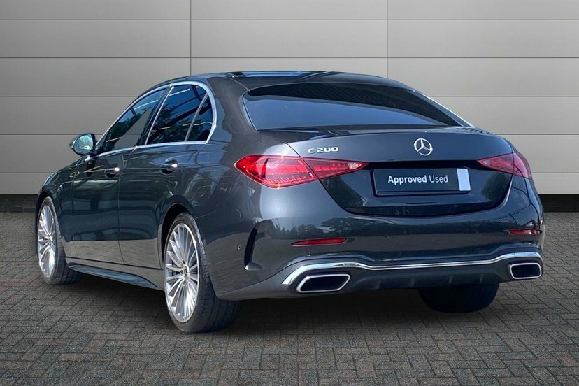 Mercedes-Benz C Class 1.5 C200h Mhev Amg Line Premium Saloon Petro Grey #2