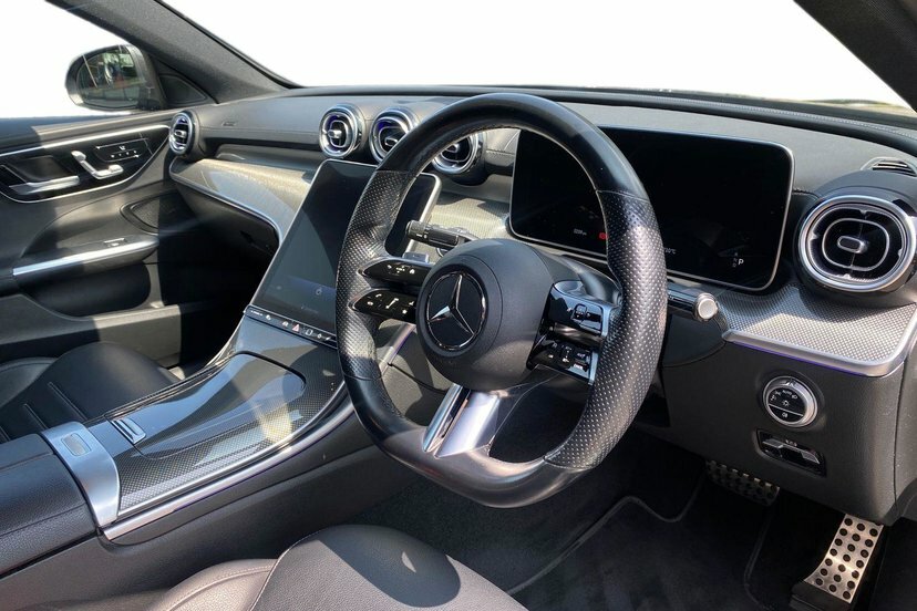 Mercedes-Benz C Class 1.5 C200h Mhev Amg Line Premium Saloon Petro Grey #5