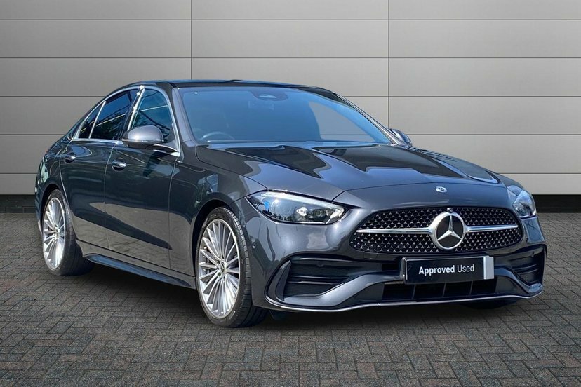 Mercedes-Benz C Class 1.5 C200h Mhev Amg Line Premium Saloon Petro Grey