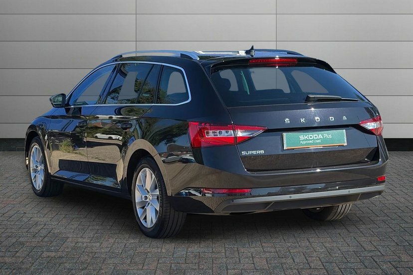 Skoda Superb 2.0 Tdi Se Technology Estate Dsg 150 P OV24UTZ Black #3