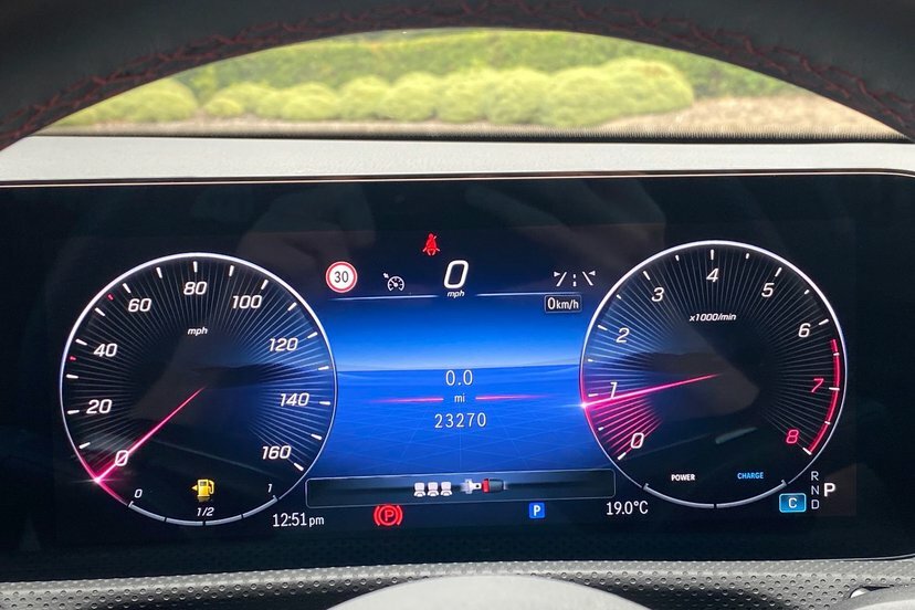 Mercedes-Benz CLA Class Cla200h Mhev Amg Line Executive DG25YHY White #6