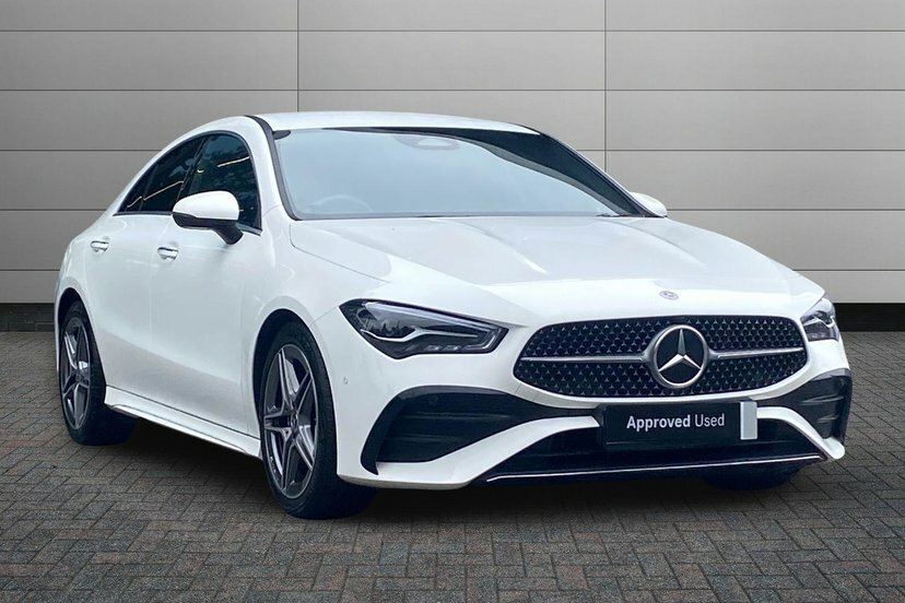 Mercedes-Benz CLA Class Cla200h Mhev Amg Line Executive White