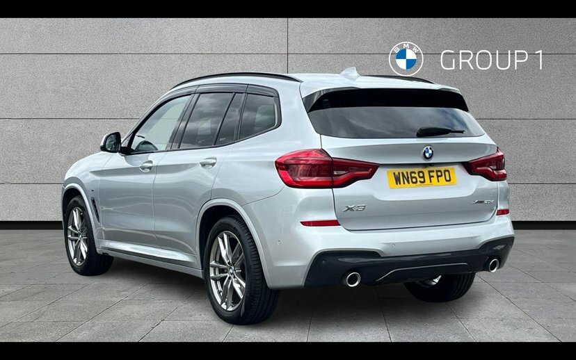 BMW X3 X3 Xdrive20d M Sport Silver #2