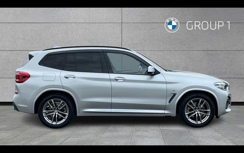 BMW X3 X3 Xdrive20d M Sport Silver #3