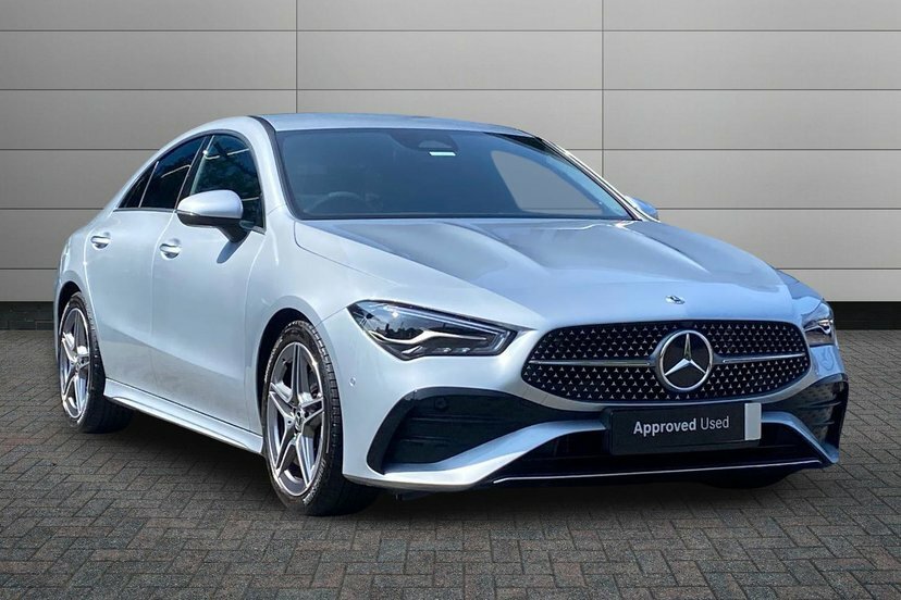 Mercedes-Benz CLA Class Cla200h Mhev Amg Line Executive Coupe Silver