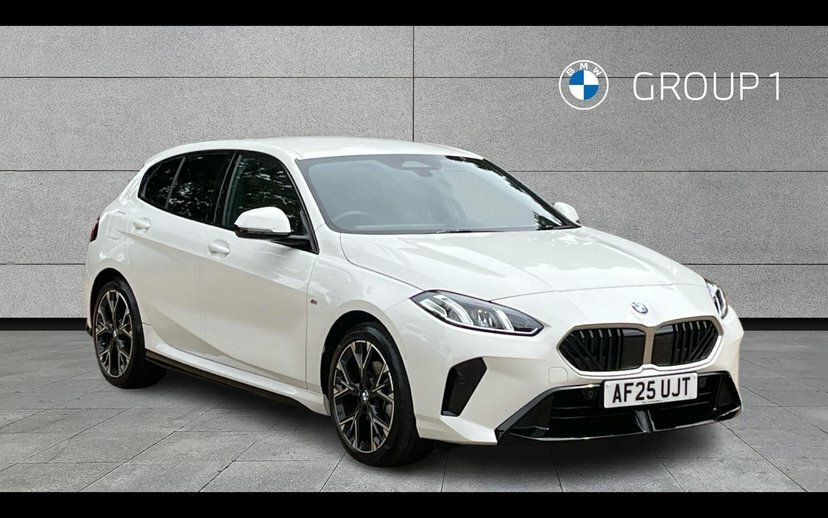 BMW 1 Series 120 M Sport AF25UJT White