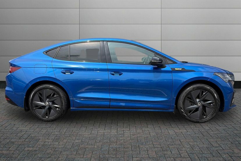 Skoda ENYAQ Iv 82Kwh Vrs Coupe 4Wd Dc135kw Blue #4