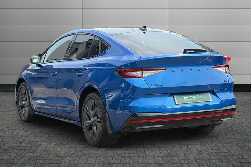 Skoda ENYAQ Iv 82Kwh Vrs Coupe 4Wd Dc135kw Blue #3
