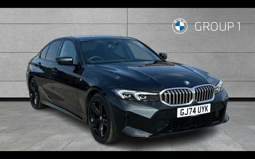 BMW 3 Series 320D M Sport Saloon Black