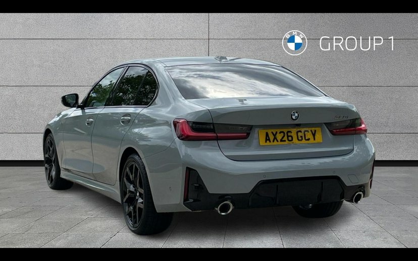 BMW 3 Series 2.0 320I M Sport Saloon 184 Ps Grey #2