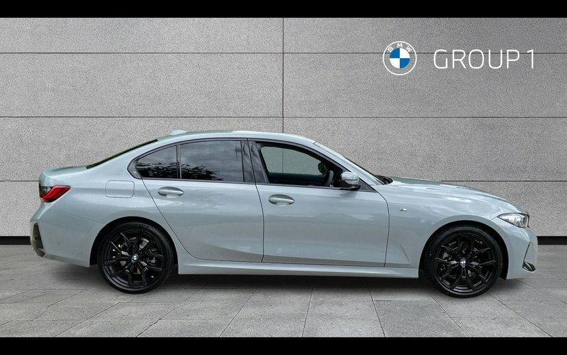 BMW 3 Series 2.0 320I M Sport Saloon 184 Ps Grey #3