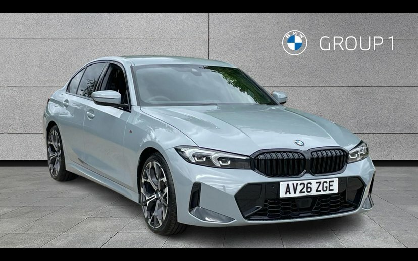 BMW 3 Series 2.0 320I M Sport Saloon 184 Ps Grey