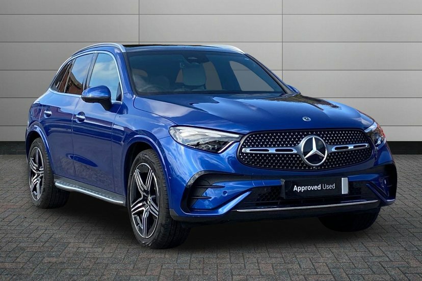 Mercedes-Benz GLC Class 2.0 Glc220dh Mhev Amg Line Premium Suv Diese Blue