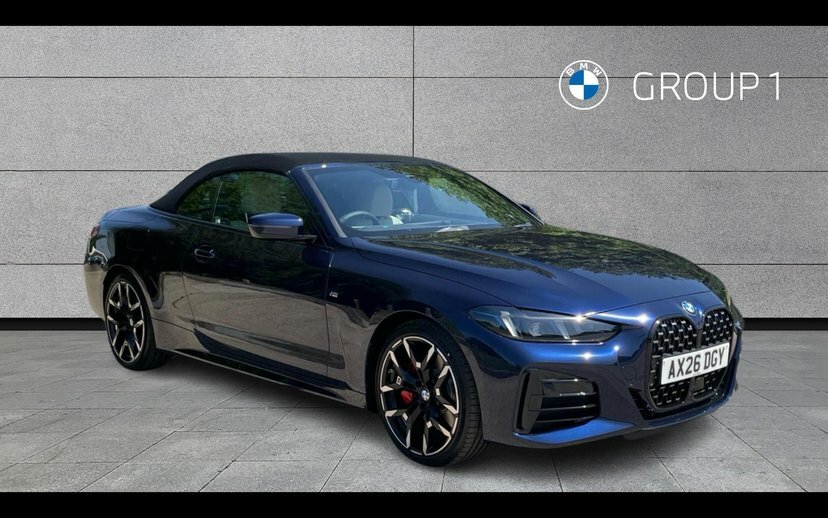 BMW 4 Series Convertible Blue
