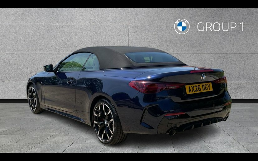 BMW 4 Series Convertible Blue #2