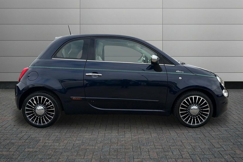 Fiat 500 1.2 Riva Hatchback 69 Bhp Blue #4