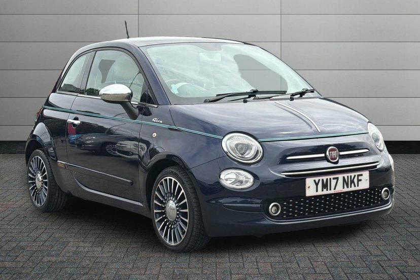 Fiat 500 1.2 Riva Hatchback 69 Bhp Blue