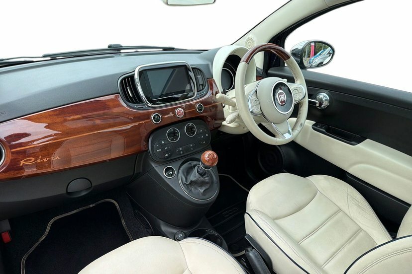 Fiat 500 1.2 Riva Hatchback 69 Bhp Blue #6