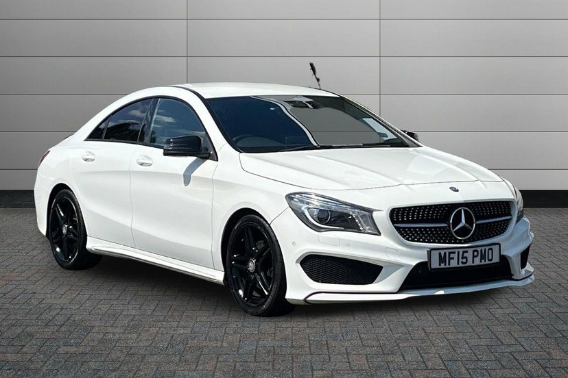Mercedes-Benz CLA Class 1.6 Cla180 Amg Sport Coupe 7G-dct 122 White