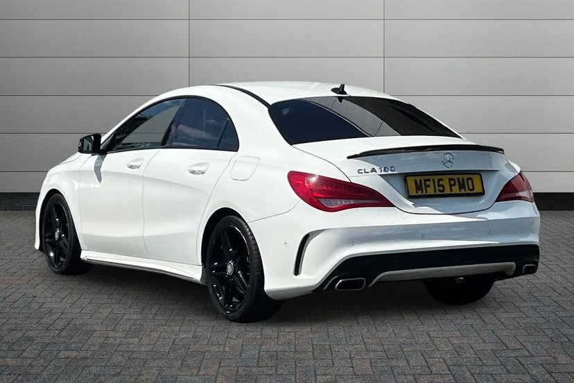 Mercedes-Benz CLA Class 1.6 Cla180 Amg Sport Coupe 7G-dct 122 White #3