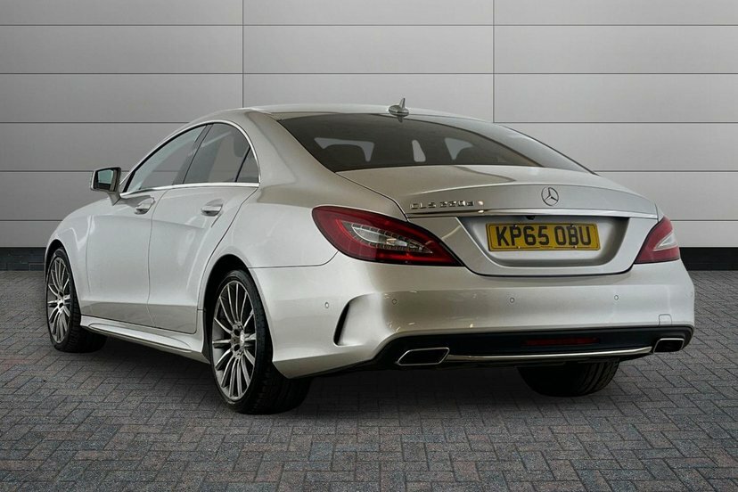 Mercedes-Benz CLS 2.1 Cls220d Amg Line Premium Coupe G-tronic Silver #3