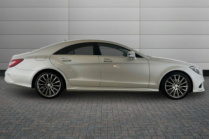 Mercedes-Benz CLS 2.1 Cls220d Amg Line Premium Coupe G-tronic Silver #4