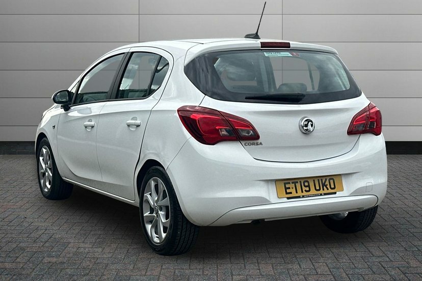 Vauxhall Corsa 1.4I Ecotec Energy Hatchback 90 P ET19UKO White #3