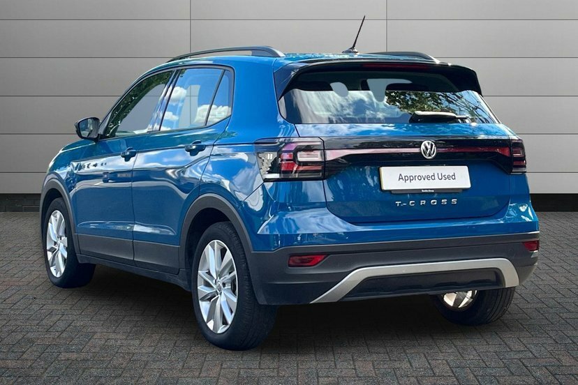 Volkswagen T-Cross 1.0 Tsi Se Suv 115 Ps GL69TFV Black #3