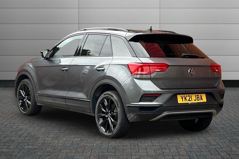 Volkswagen T-Roc 1.5 Tsi Evo Black Edition Suv 1 Grey #3