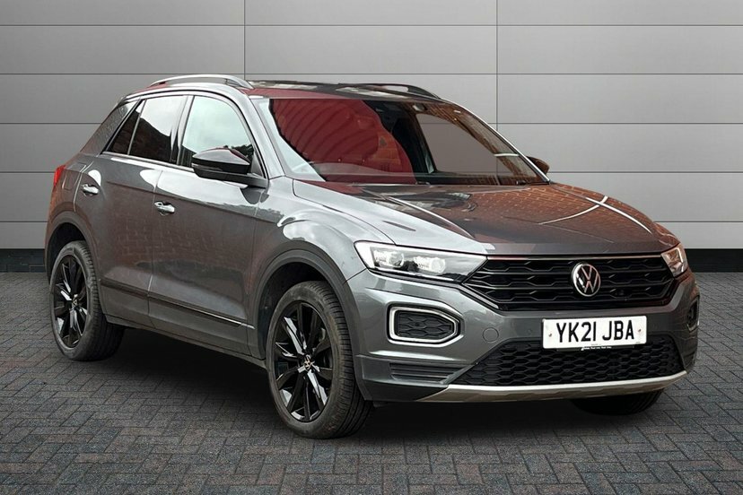 Volkswagen T-Roc 1.5 Tsi Evo Black Edition Suv 1 Grey