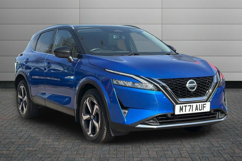 Nissan Qashqai 1.3 Dig-t Mhev N-connecta Suv Hybrid Xt Blue
