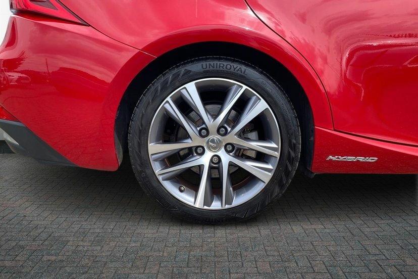 Lexus IS 2.5 300H Advance Saloon Hybrid E-cvt 2 Red #5