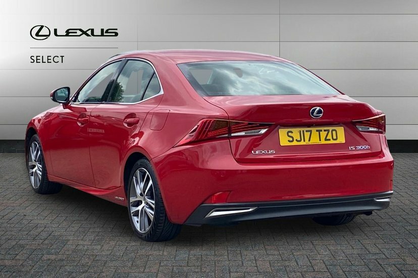 Lexus IS 2.5 300H Advance Saloon Hybrid E-cvt 2 Red #3
