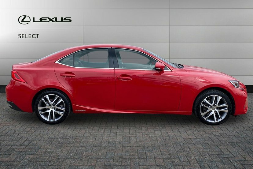 Lexus IS 2.5 300H Advance Saloon Hybrid E-cvt 2 Red #4
