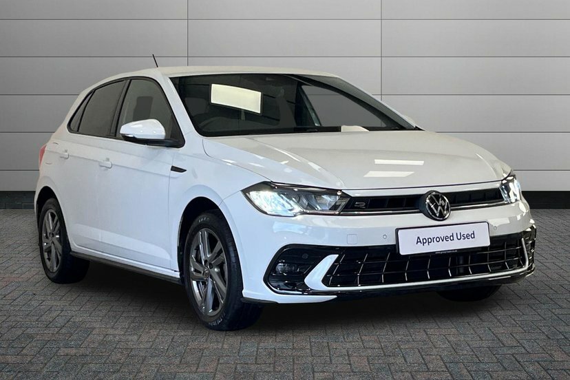 Volkswagen Polo 1.0 Tsi R-line Hatchback 95 Ps White