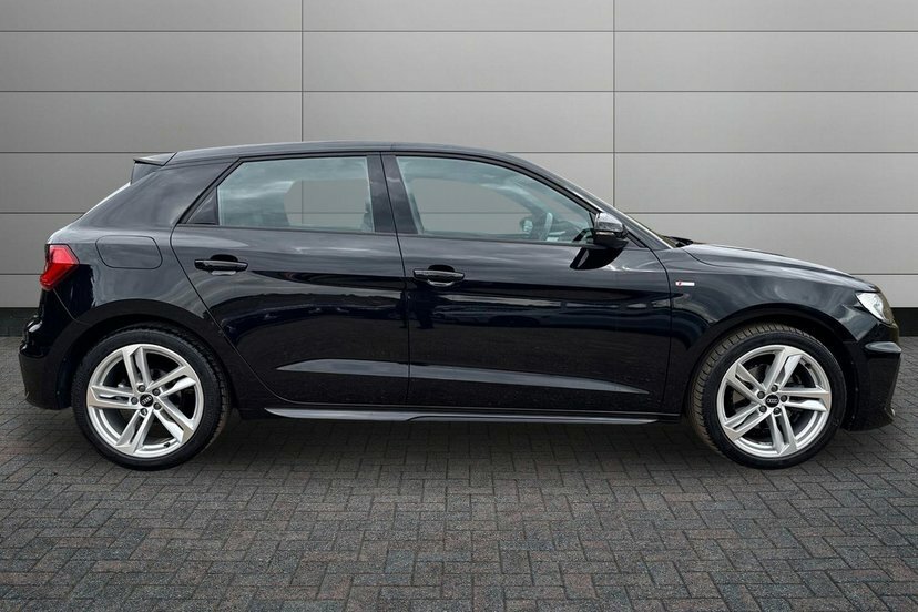 Audi A1 1.0 Tfsi 30 S Line Sportback 11 LL72PXY Black #4