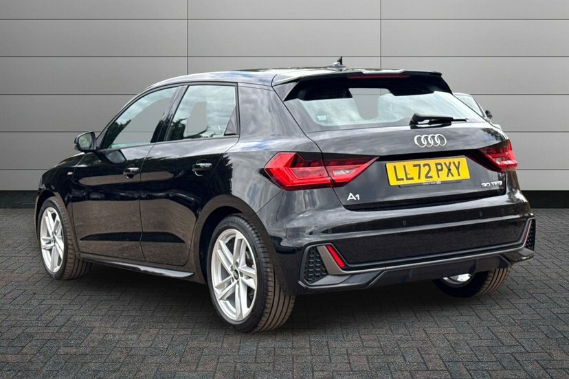 Audi A1 1.0 Tfsi 30 S Line Sportback 11 LL72PXY Black #3