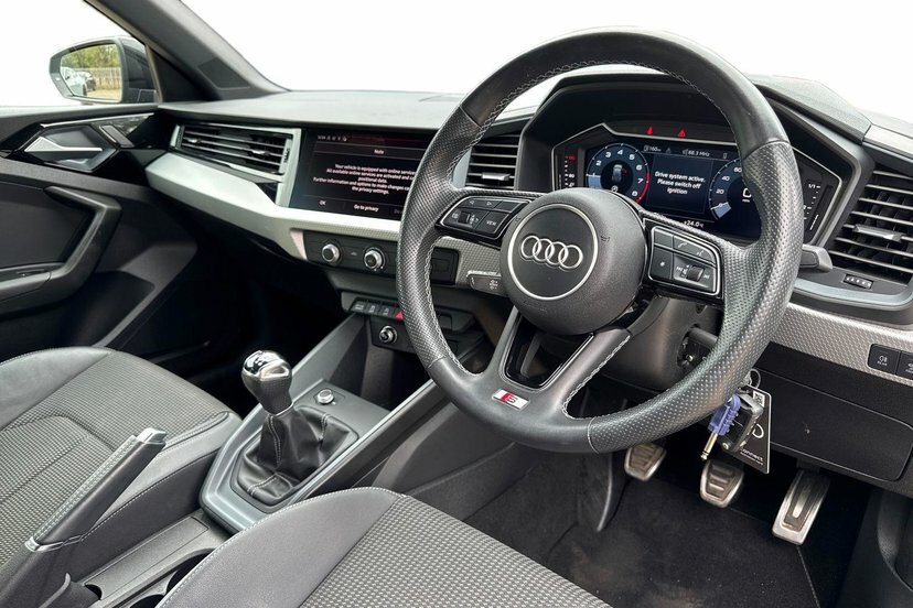Audi A1 1.0 Tfsi 30 S Line Sportback 11 LL72PXY Black #6