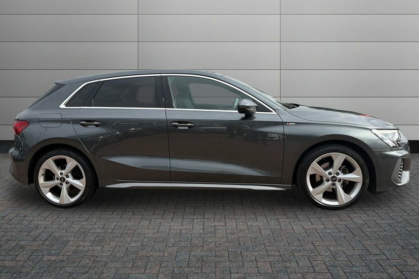 Audi A3 1.0 Tfsi 30 S Line Sportback 11 MF72YMP Grey #4