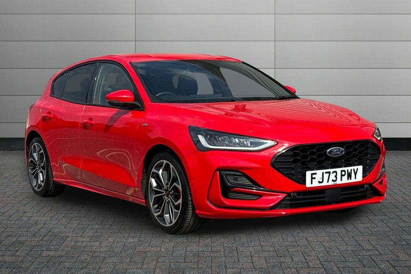 Ford Focus 1.0T Ecoboost Mhev St-line X Hatchback Red