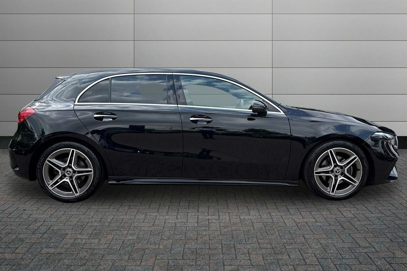 Mercedes-Benz A Class 1.3 A200h Mhev Amg Line Executive Hatchback Black #3
