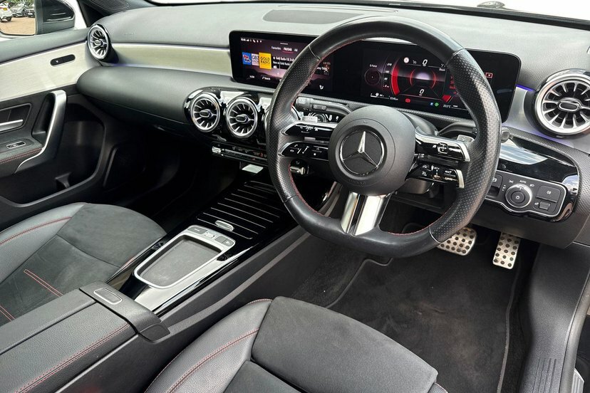 Mercedes-Benz A Class 1.3 A200h Mhev Amg Line Executive Hatchback Black #5
