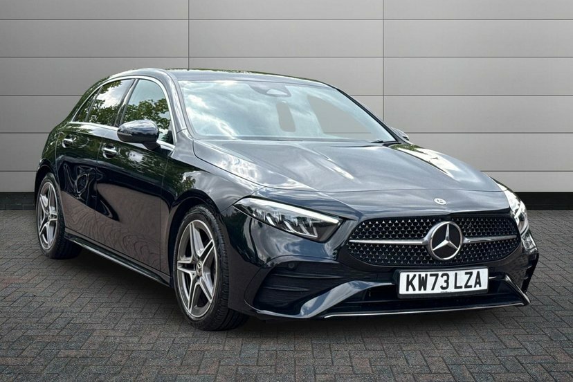 Mercedes-Benz A Class 1.3 A200h Mhev Amg Line Executive Hatchback Black