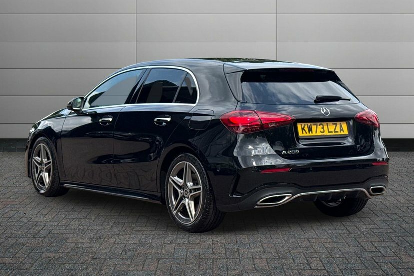 Mercedes-Benz A Class 1.3 A200h Mhev Amg Line Executive Hatchback Black #2