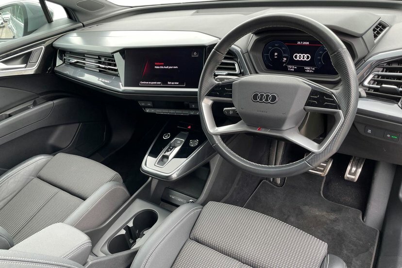 Audi Q4 E Tron 35 S Line Suv 55Kwh 170 Ps LS23BZY Grey #6