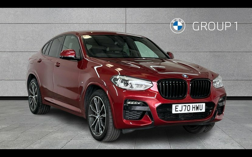 BMW X4 X4 Xdrive30d M Sport Red