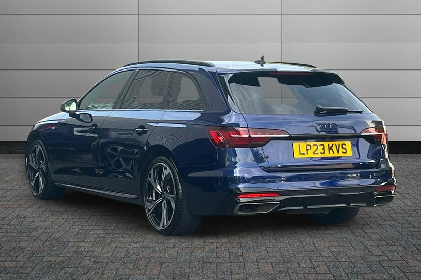 Audi A4 Avant 2.0 Tfsi 35 Black Edition Estate S Tron Blue #3