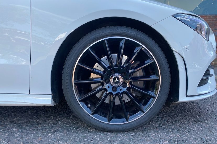 Mercedes-Benz CLA Class 1.3 Cla200 Amg Line Night Edition Premium Plus C FH23ZPR White #4