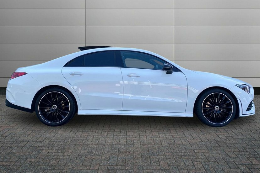 Mercedes-Benz CLA Class 1.3 Cla200 Amg Line Night Edition Premium Plus C FH23ZPR White #3