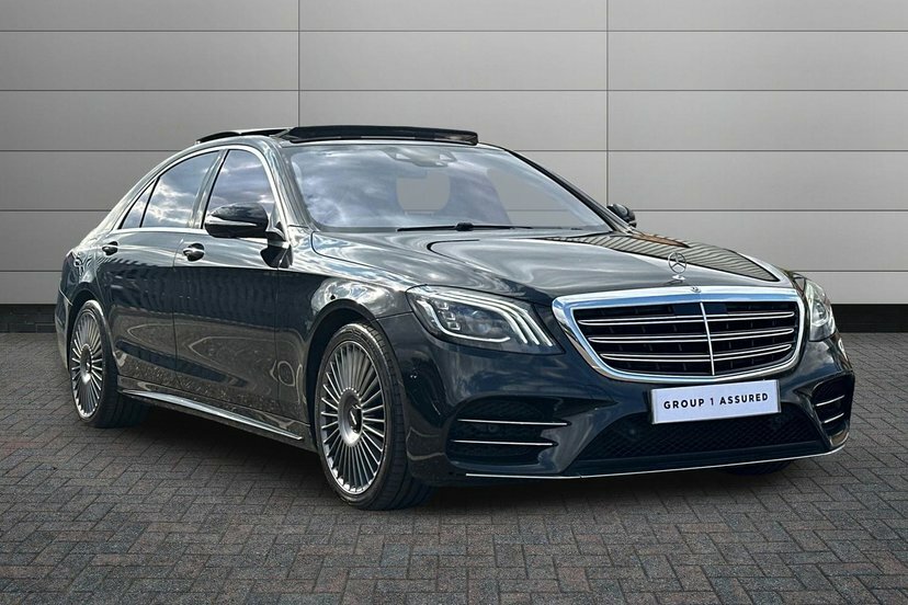 Mercedes-Benz S Class 3.0 S500l Mhev Amg Line Executive, Premium Plus Black